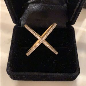 Niayala Cross Diamond Ring